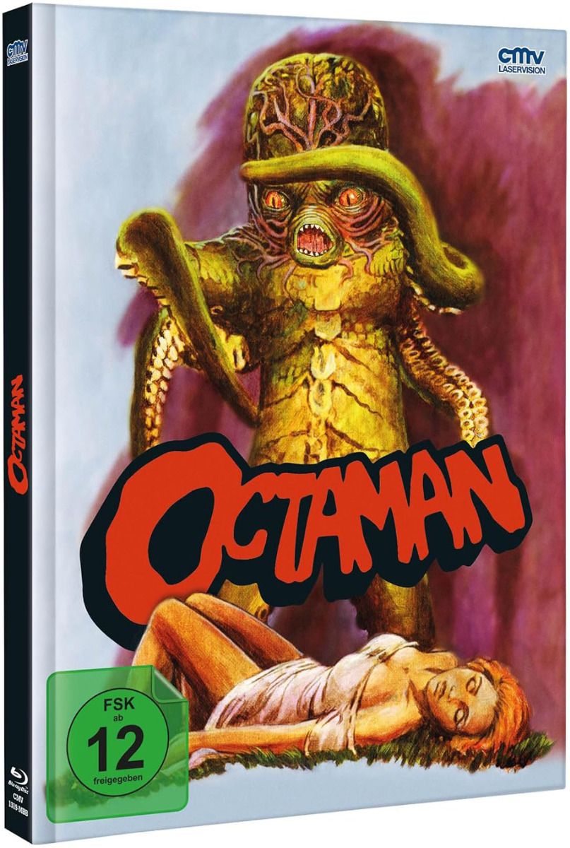 Octaman - Die Bestie aus der Tiefe - Cover B - Mediabook (Blu-Ray+DVD) - Limited 399 Edition