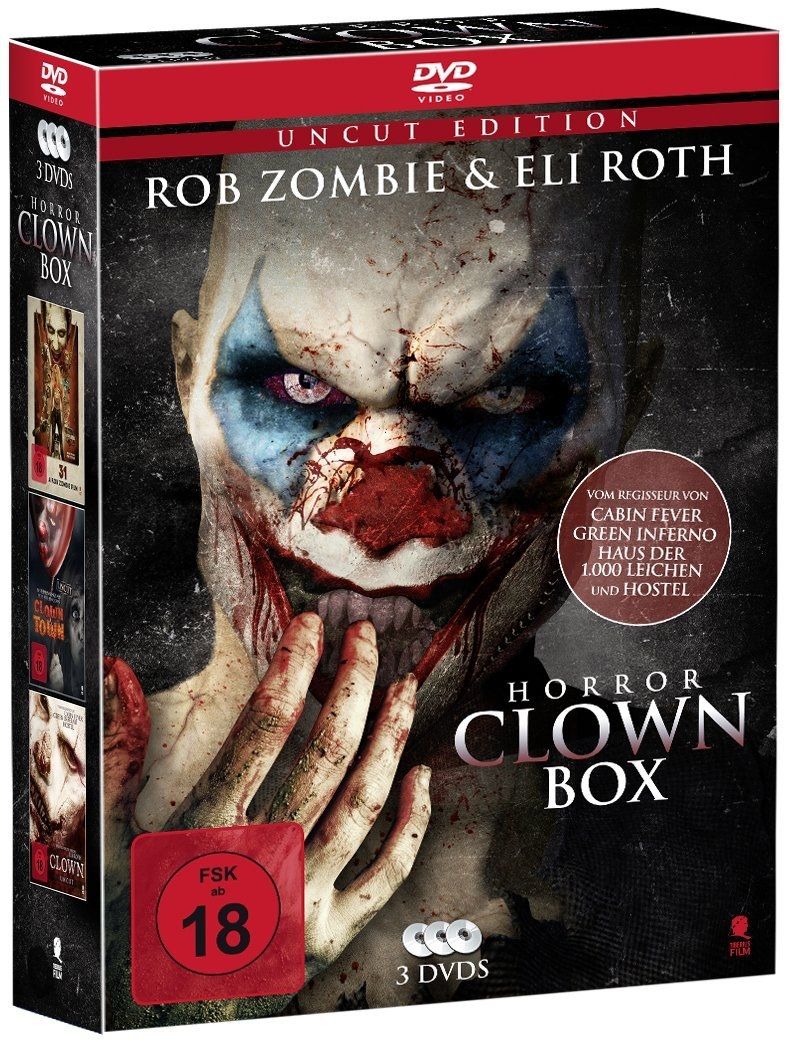 31 - A Rob Zombie Film / ClownTown / Clown (Horror Clown Box) (3 Discs)