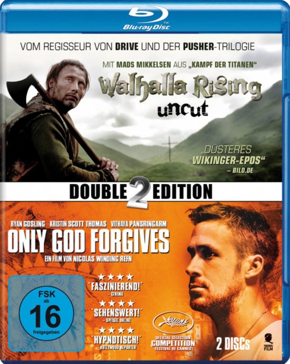 Walhalla Rising / Only God Forgives (Double2Edition) (2 Discs) (BLURAY)