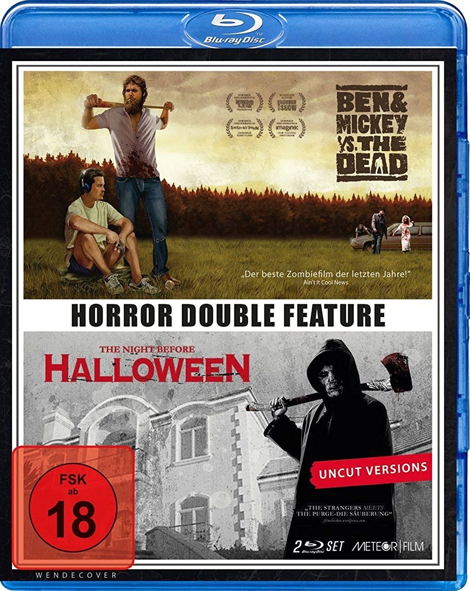 Ben & Mickey vs. the Dead / The Night Before Halloween (Horror Double Feature) (2 Discs) (BLURAY)