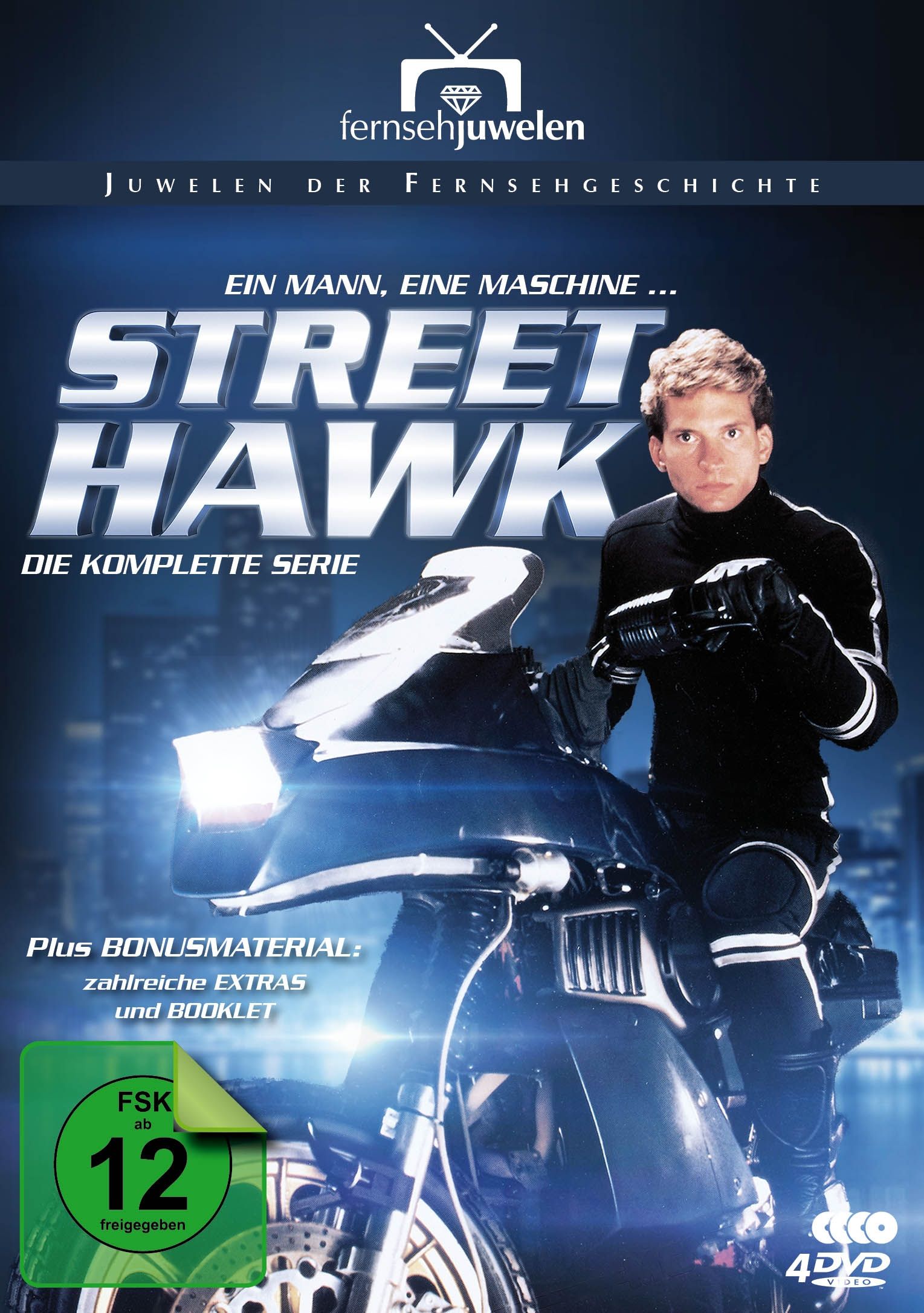 Street Hawk - Die komplette Serie (4 Discs)