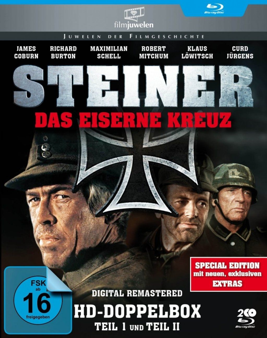 Steiner - Das eiserne Kreuz 1+2 (Double Feature) (Digital Remastered) (2 Discs) (BLURAY)