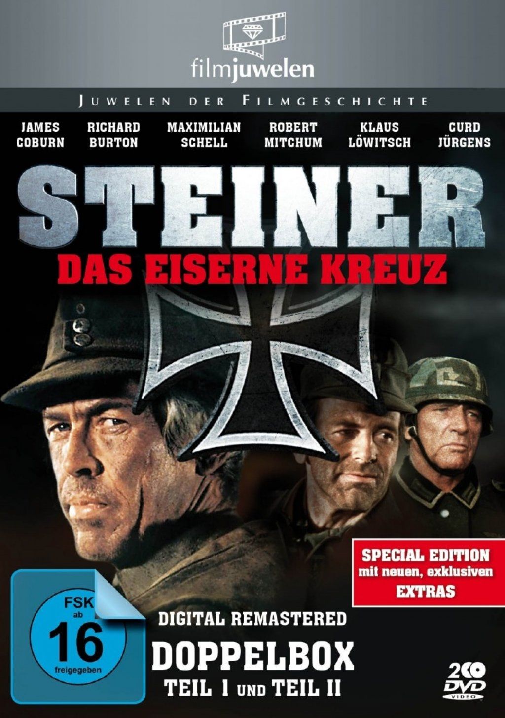 Steiner - Das eiserne Kreuz 1+2 (Double Feature) (Digital Remastered) (2 Discs)