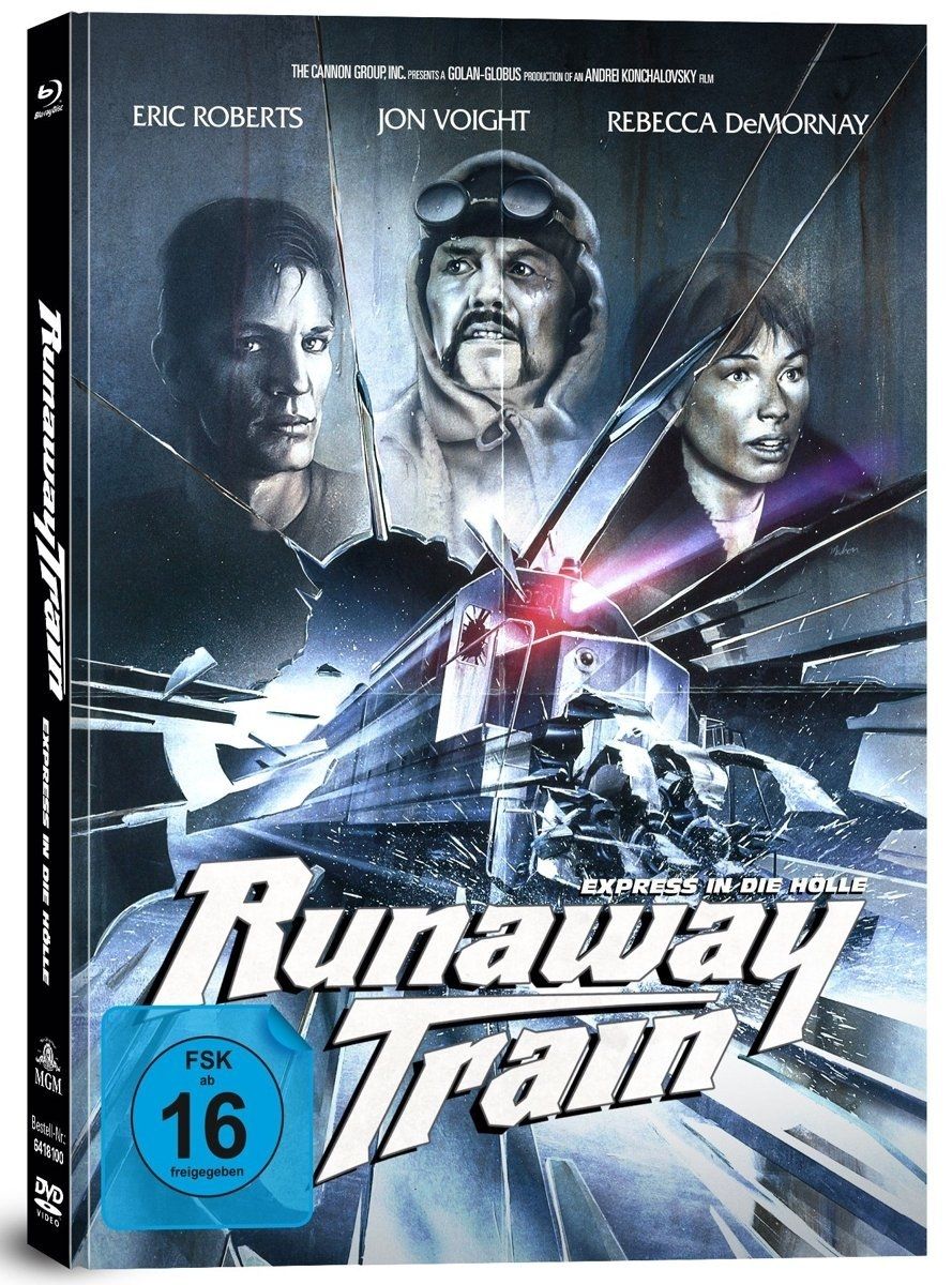 Express in die Hölle - Runaway Train (Lim. Uncut Mediabook - Cover B) (DVD + BLURAY)