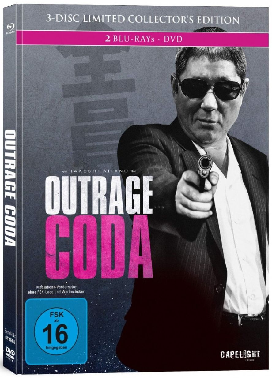 Outrage Coda (Lim. Uncut Mediabook) (DVD + 2 BLURAY)