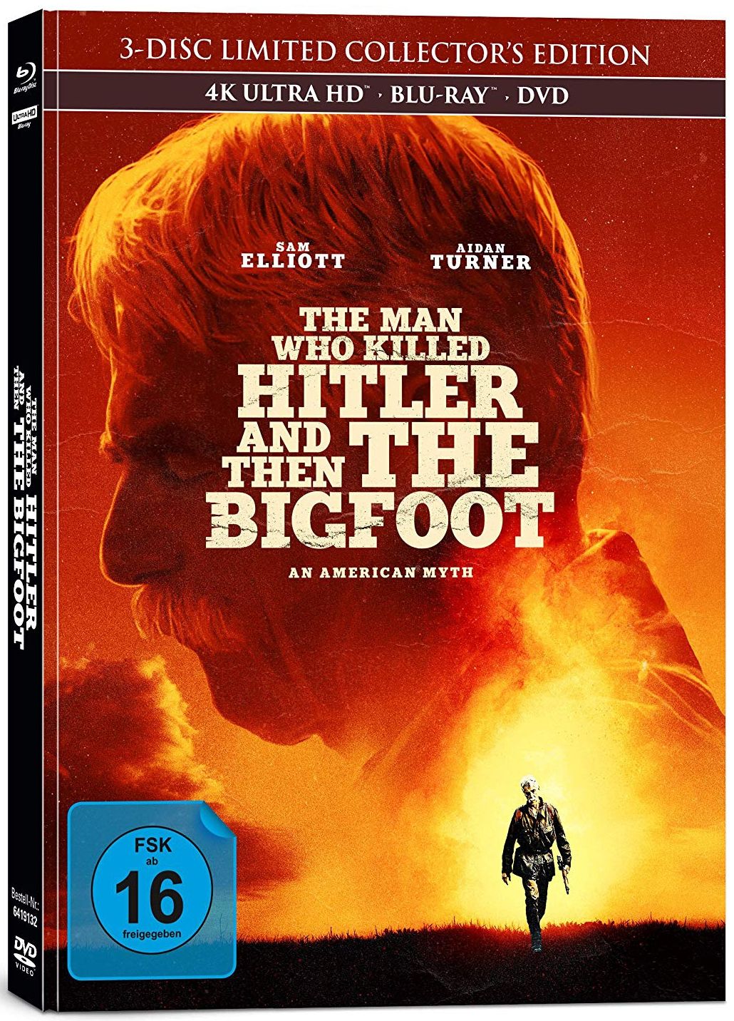 Man Who Killed Hitler and Then the Bigfoot, The (Lim. Uncut Mediabook) (DVD + UHD BLURAY + BLURAY)