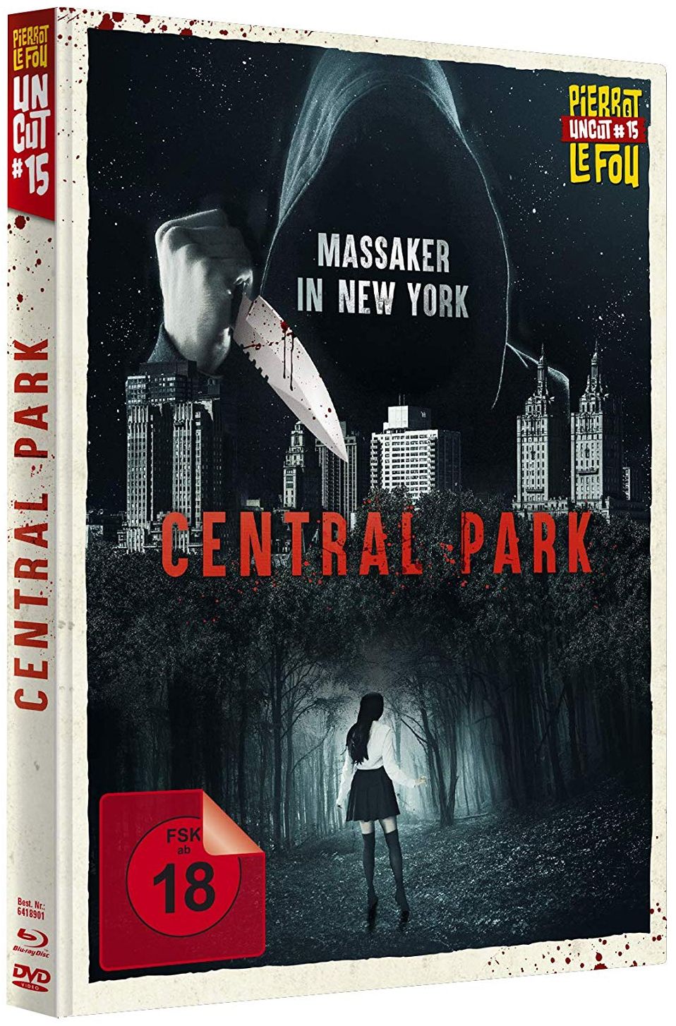 Central Park - Massaker in New York (Lim. Uncut Mediabook) (DVD + BLURAY)