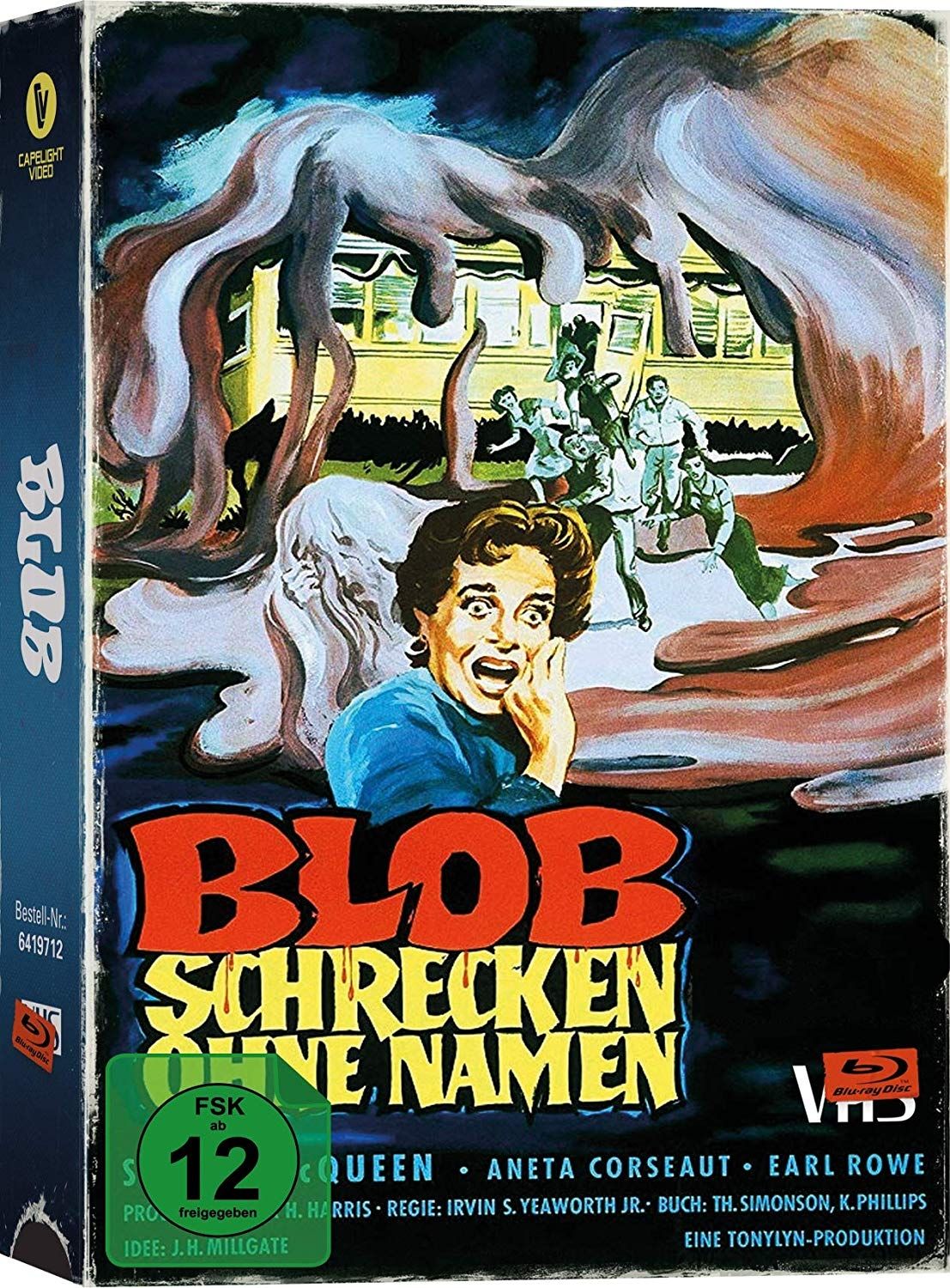 Blob, Der - Schrecken ohne Namen (1958) (Lim. VHS-Design Edition) (BLURAY)