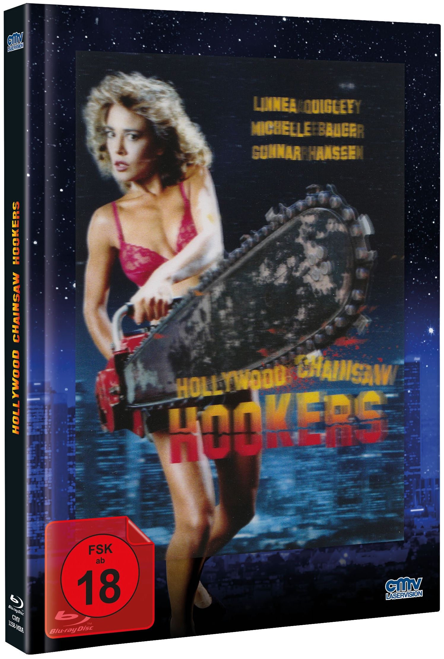 Hollywood Chainsaw Hookers (Lim. Uncut Mediabook - Cover A) (DVD + BLURAY)