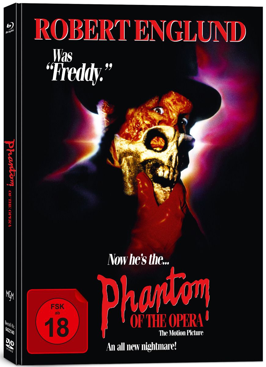 Phantom of the Opera (1989) (Lim. Uncut Mediabook) (DVD + BLURAY)