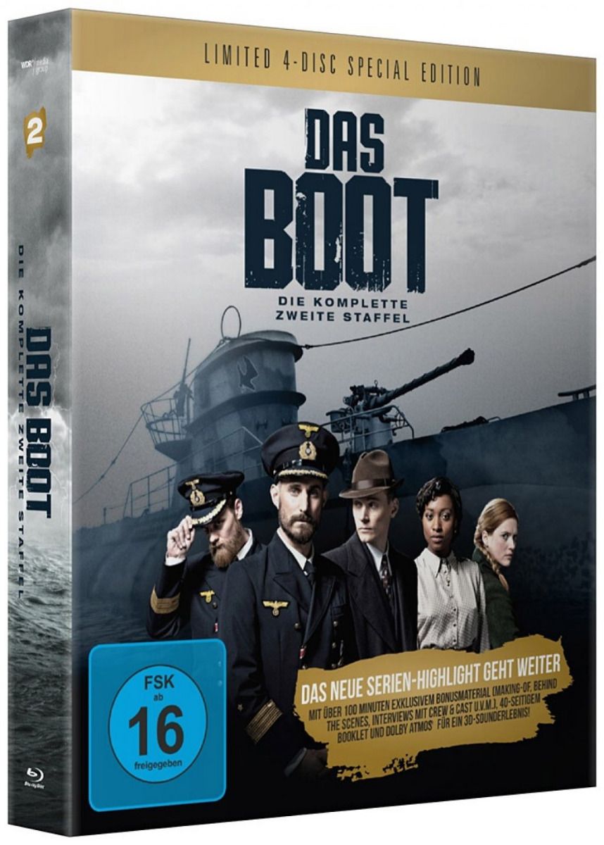 Boot, Das (2018) - Staffel 2 (Lim. Special Edition) (4 Discs) (BLURAY)