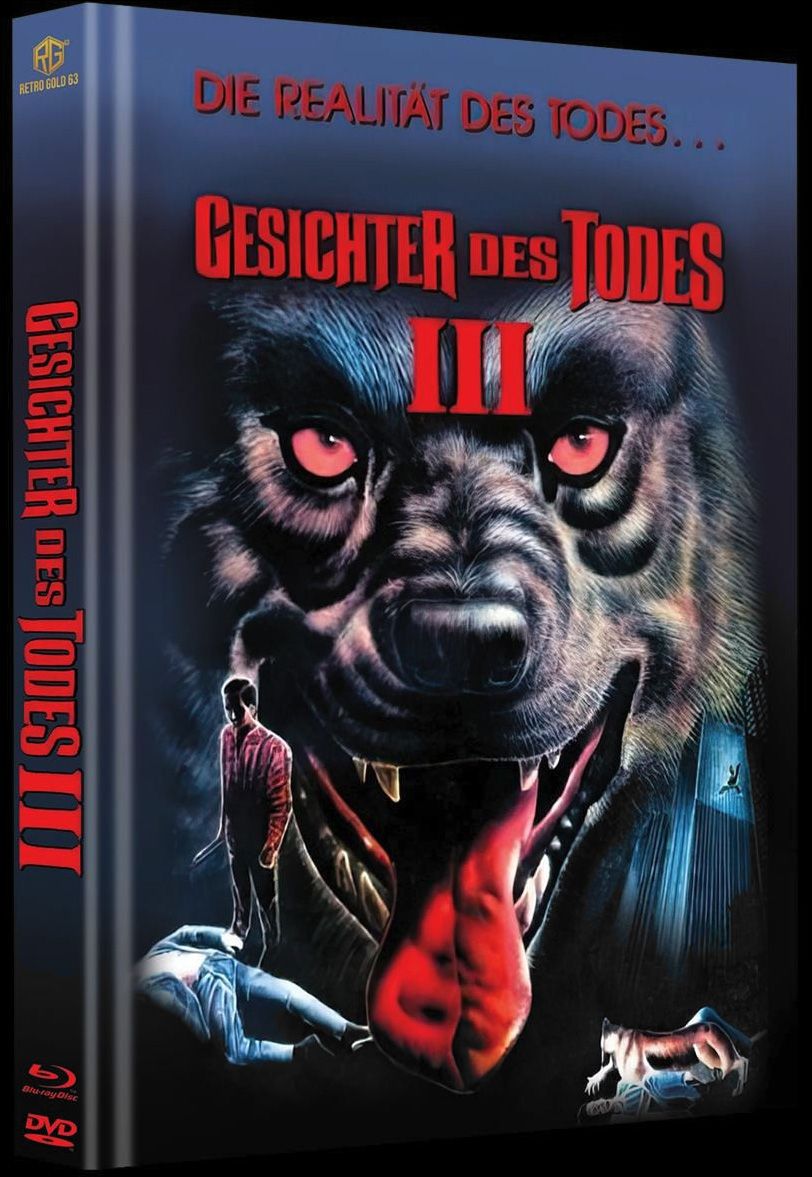 Gesichter des Todes 3 - Cover A - Mediabook (Blu-Ray) - Limited 333 Edition