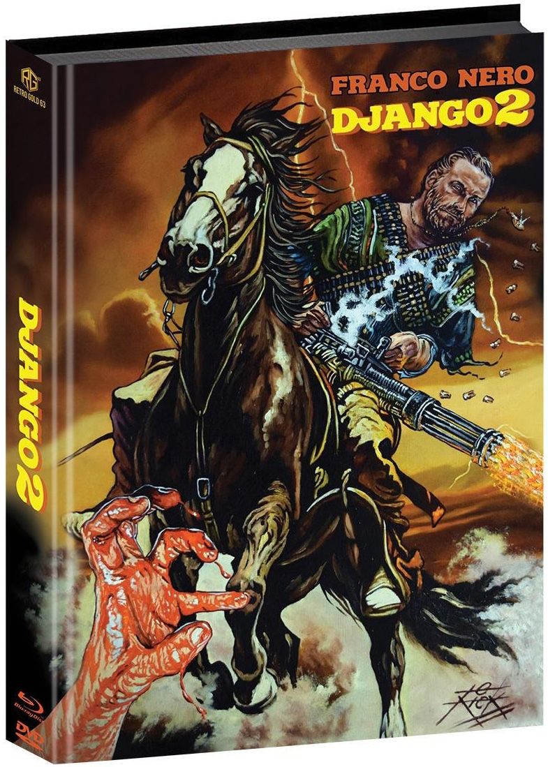 Django 2 - Mediabook (Wattiert) (Blu-Ray+DVD) - Limited 444 Edition