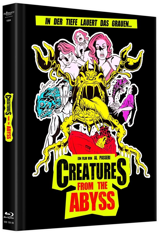 Creatures from the Abyss (Lim. Uncut Mediabook) (DVD + BLURAY)