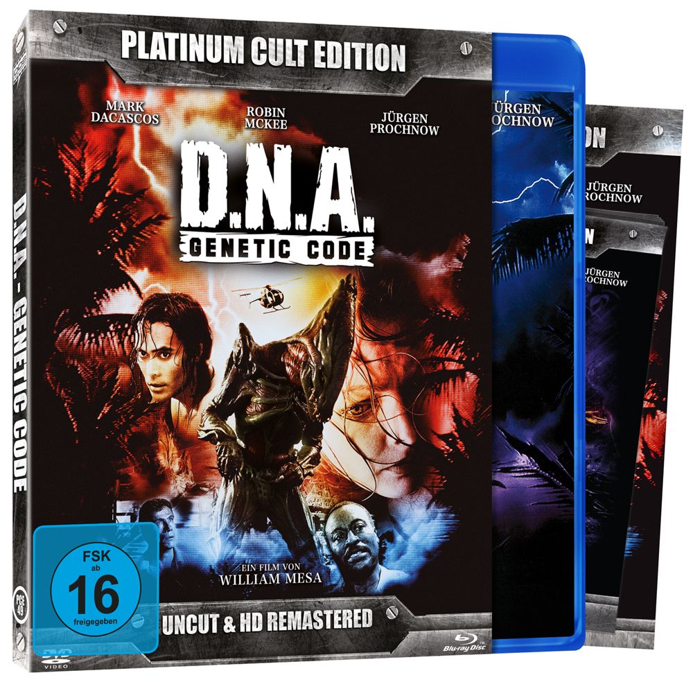 D.N.A. - Genetic Code (Platinum Cult Ed.) (DVD + BLURAY)