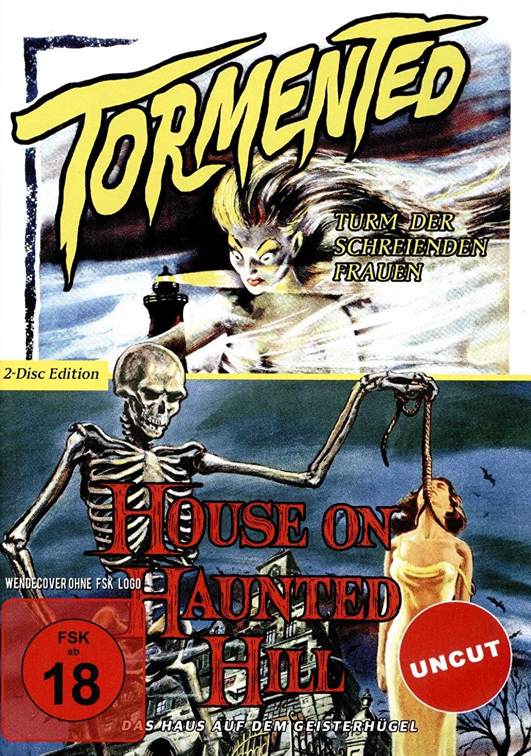 Tormented - Turm der schreienden Frauen / House on Haunted Hill (1959) (Double Feature) (2 Discs)