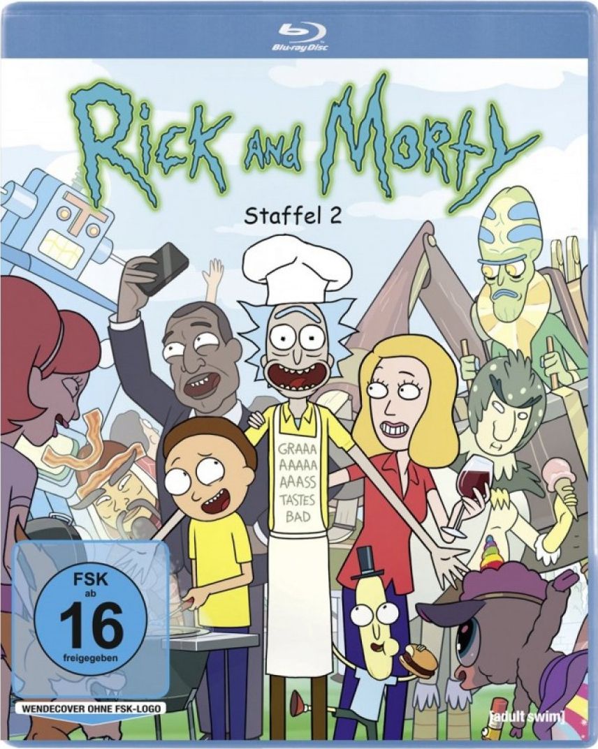 Rick and Morty - Staffel 2 (BLURAY)