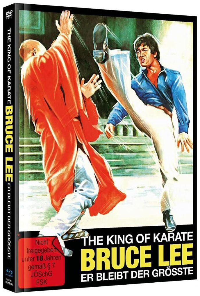 King of Karate, The - Bruce Lee - Er bleibt der Größte (Lim. Uncut Mediabook - Cover B) (DVD + BLURAY)