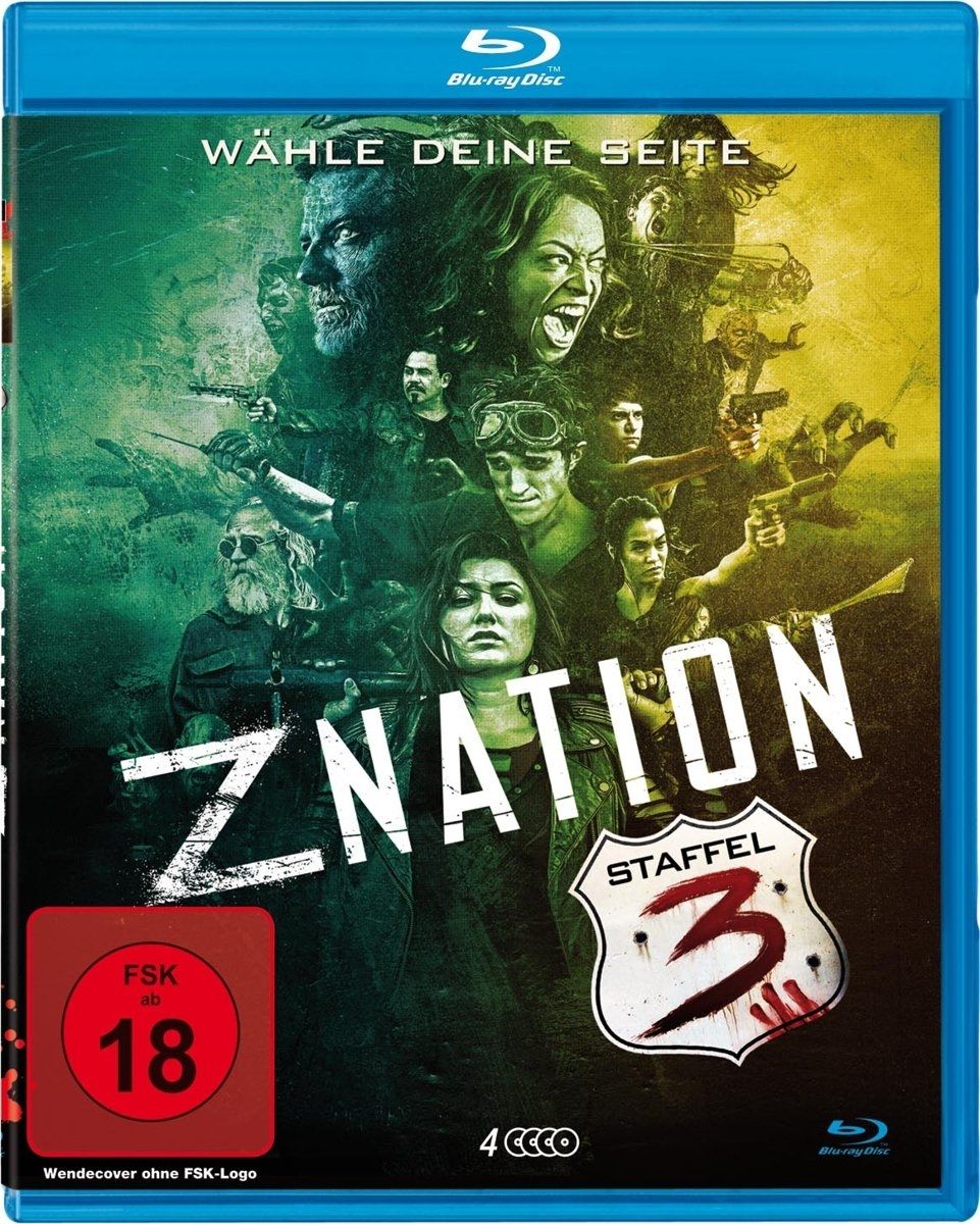Z Nation - Staffel 3 (4 Discs) (BLURAY)