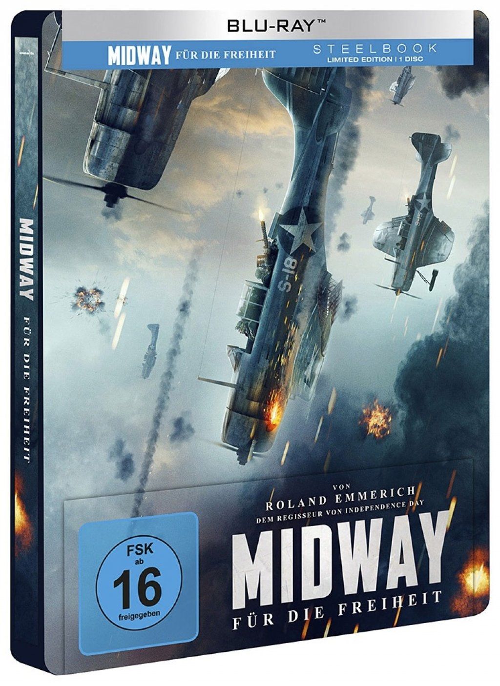 Midway - Für die Freiheit (Lim. Steelbook) (BLURAY)