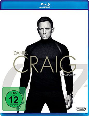 James Bond - Daniel Craig Collection (4 Discs) (BLURAY)