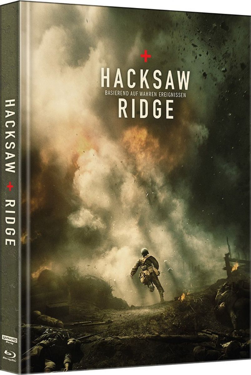 Hacksaw Ridge - Die Entscheidung (Lim. Uncut Mediabook - Cover B) (UHD BLURAY + BLURAY)