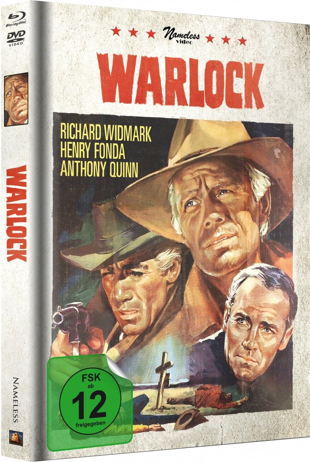 Warlock (1959) (Lim. Uncut Mediabook) (DVD + BLURAY)