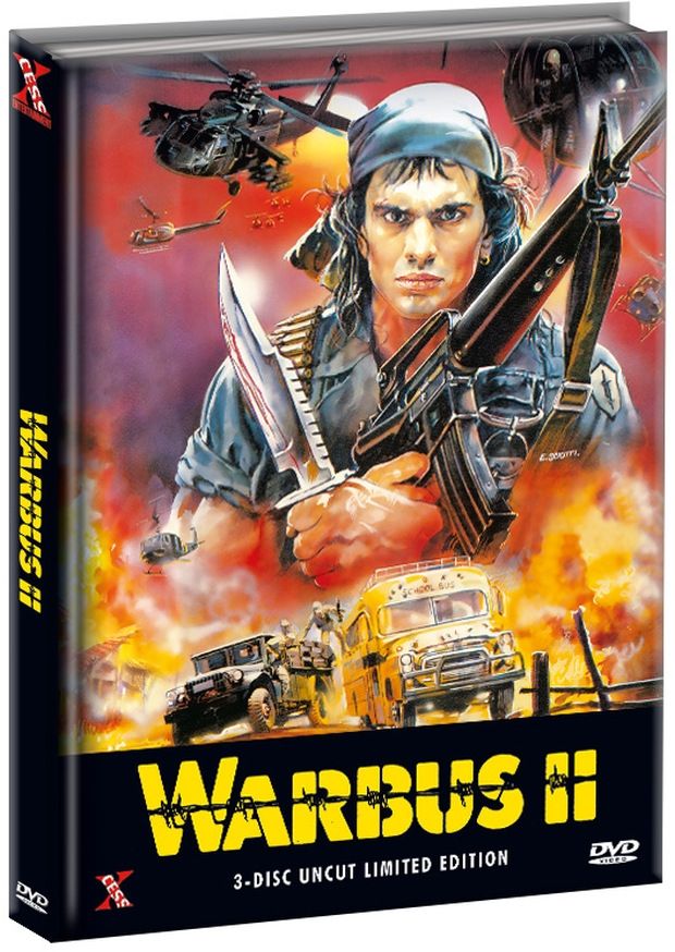 Warbus 2 - The Last Warbus (Lim. Uncut Triple War Pack Mediabook) (3 Discs)