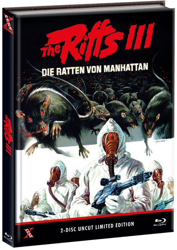 Riffs 3, The - Die Ratten von Manhattan (Lim. Uncut Mediabook - Cover B) (DVD + BLURAY)