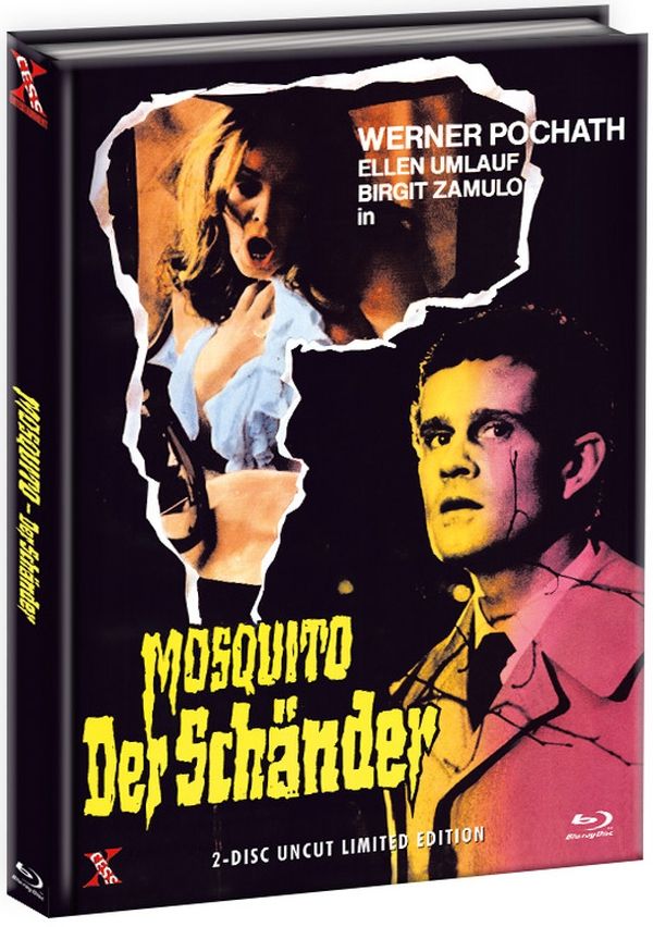 Mosquito - Der Schänder (Lim. Uncut Mediabook - Cover A) (DVD + BLURAY)