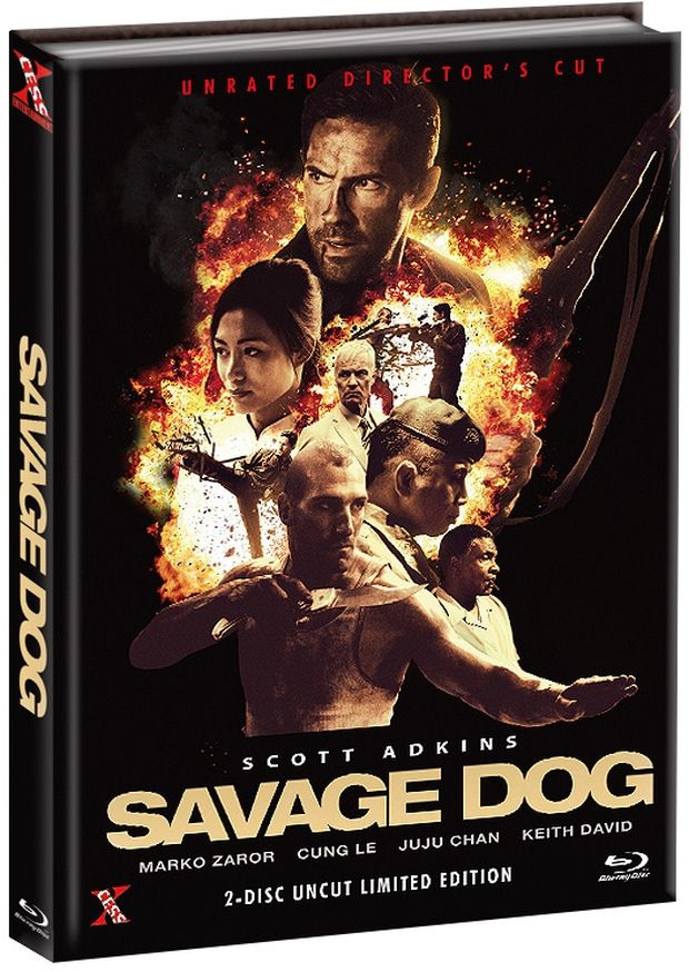 Savage Dog (Lim. Unrated Dir. Cut Mediabook - Cover A) (DVD + BLURAY)