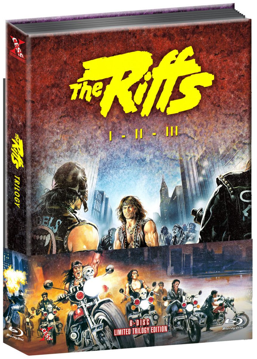 Riffs 1-3 Trilogy (Lim. Uncut wattiertes Mediabook) (6 Discs) (DVD + BLURAY)