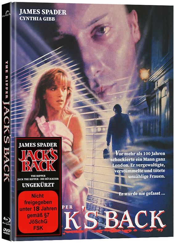 Jack´s Back - The Ripper (Lim. Uncut Mediabook - Cover B) (DVD + BLURAY)