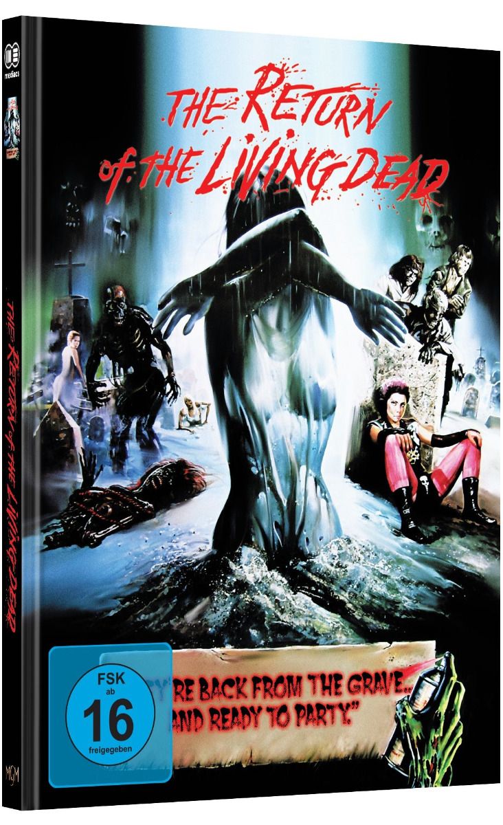 The Return of the Living Dead - Cover A - Mediabook (Blu-Ray+DVD) - Limited Edition