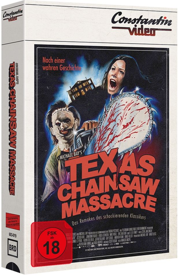 Texas Chainsaw Massacre (2003) (Lim. VHS-Design Edition - Cover B) (BLURAY)
