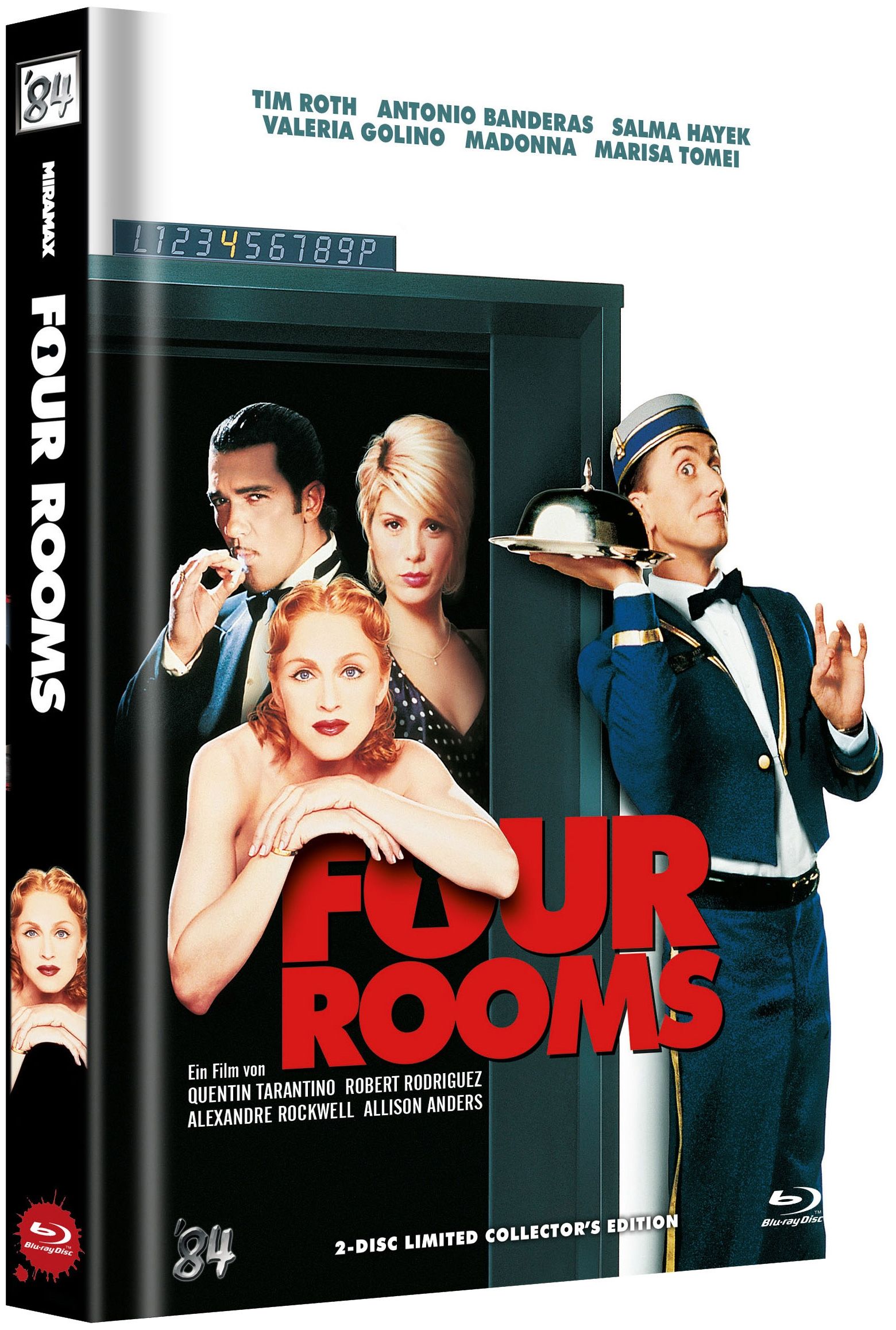 Four Rooms (Lim. Uncut Mediabook - Cover B) (DVD + BLURAY)