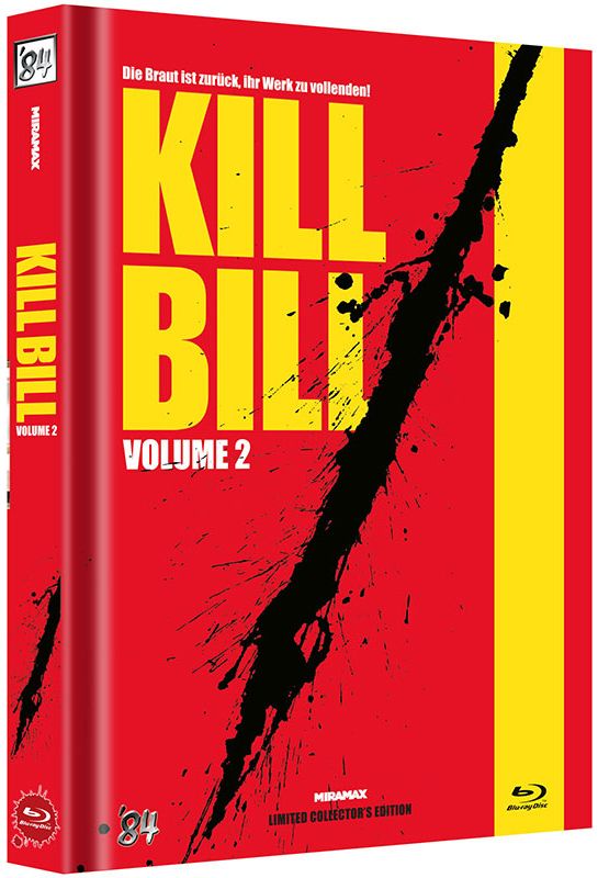 Kill Bill Vol. 2 (Lim. Uncut Mediabook - Cover C) (BLURAY)