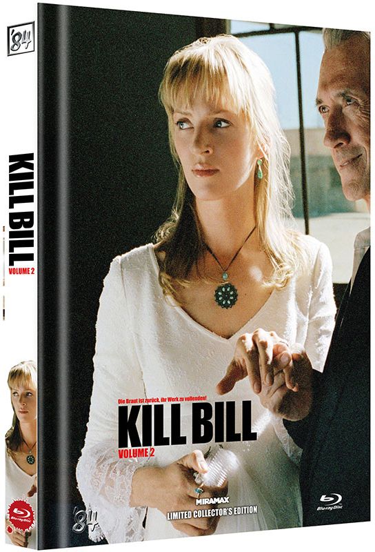 Kill Bill Vol. 2 (Lim. Uncut Mediabook - Cover D) (BLURAY)
