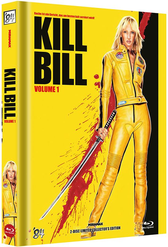 Kill Bill Vol. 1 (Lim. Uncut Mediabook - Cover E) (DVD + BLURAY)