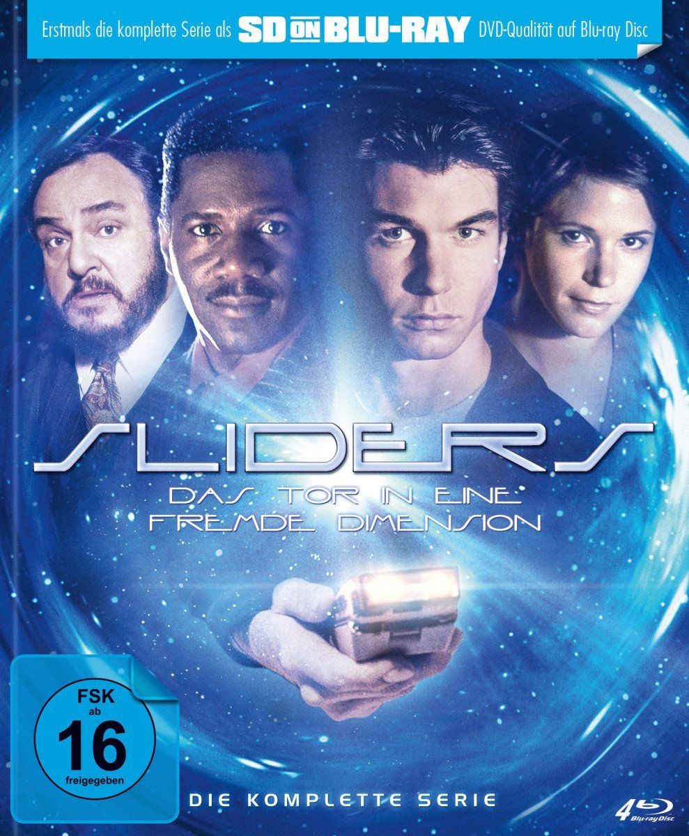 Sliders - Das Tor in eine fremde Dimension - Die komplette Serie (Lim. Mediabook) (SD on Blu-ray) (4 Discs) (BLURAY)