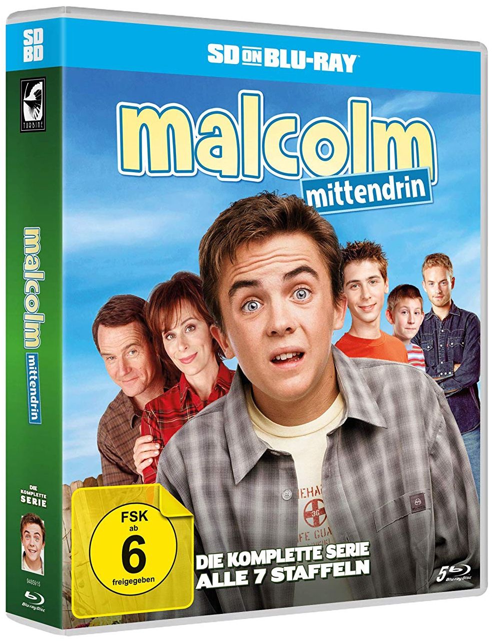 Malcolm mittendrin - Die komplette Serie (SD on Blu-ray) (5 Discs) (BLURAY)