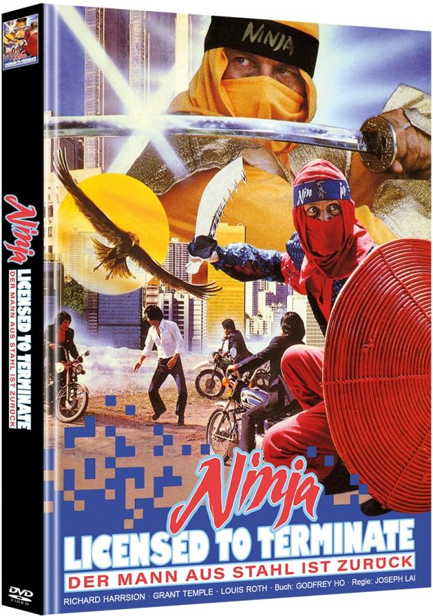 Ninja - Licensed to Terminate (Lim. Uncut Mediabook - Cover B) (2 Discs)