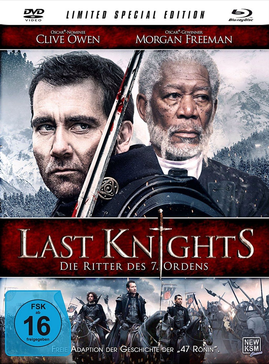 Last Knights - Die Ritter des 7. Ordens (Lim. Uncut Mediabook) (DVD + BLURAY)
