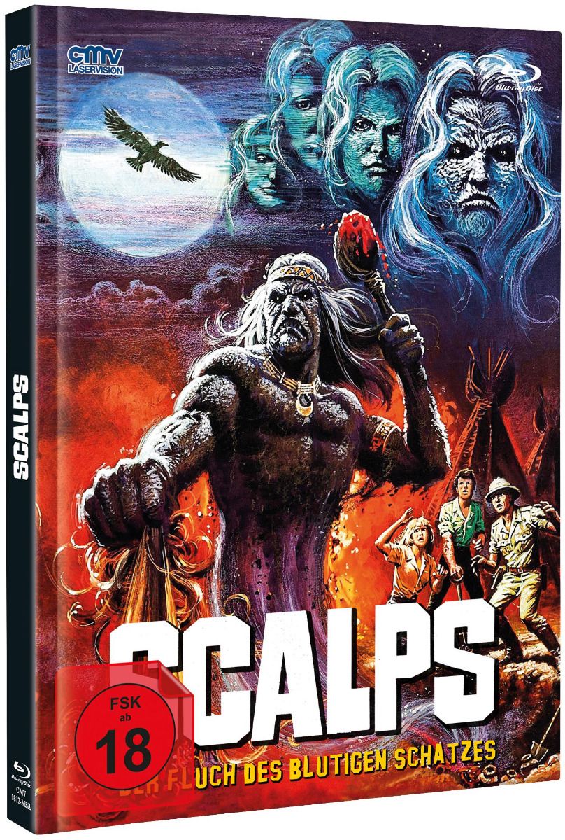 Scalps (Lim. Uncut Mediabook - Cover A) (Neuauflage) (DVD + BLURAY)
