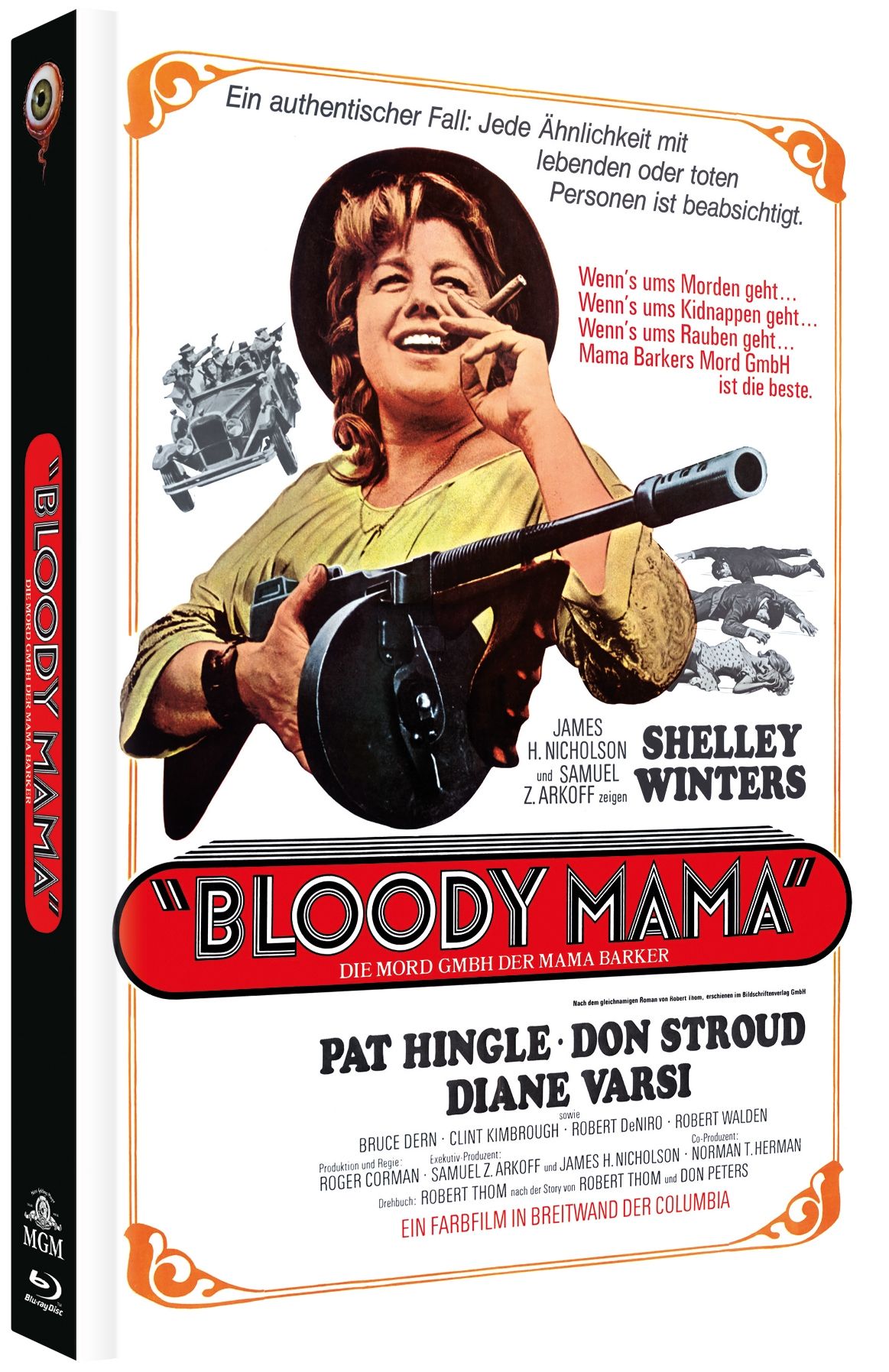 Bloody Mama (Lim. Uncut Mediabook - Cover A) (DVD + BLURAY)