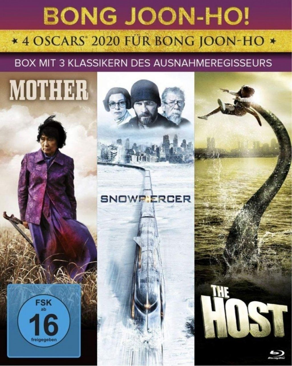 Mother / Snowpiercer / The Host (Bong Joon-ho Dripple Feature) (3 Discs) (BLURAY)