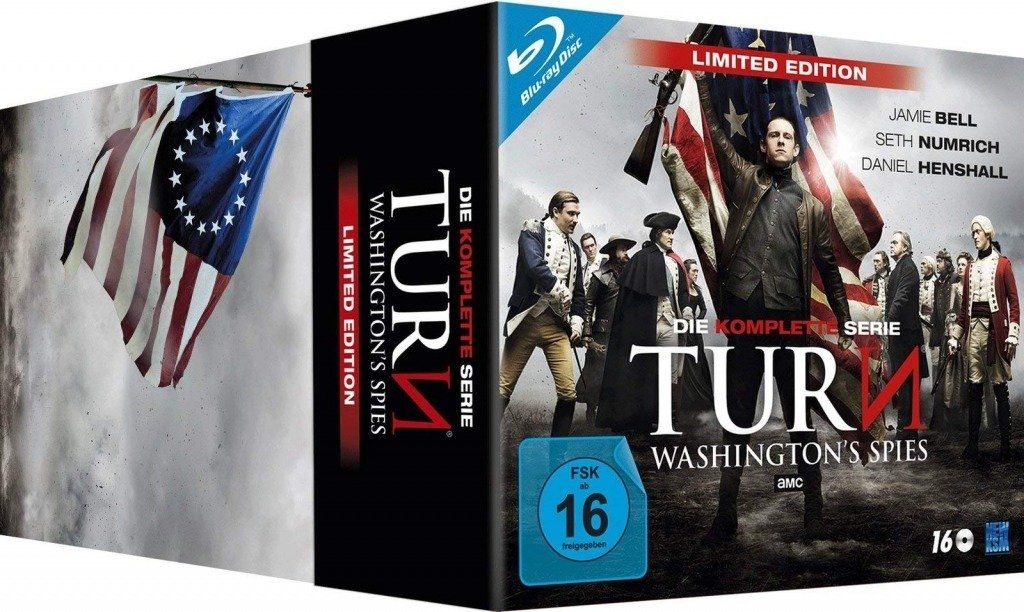 Turn - Washington's Spies - Die komplette Serie (16 Discs) (BLURAY)