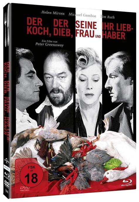 Koch, der Dieb, seine Frau und ihr Liebhaber, Der (Lim. Uncut Mediabook) (DVD + BLURAY)
