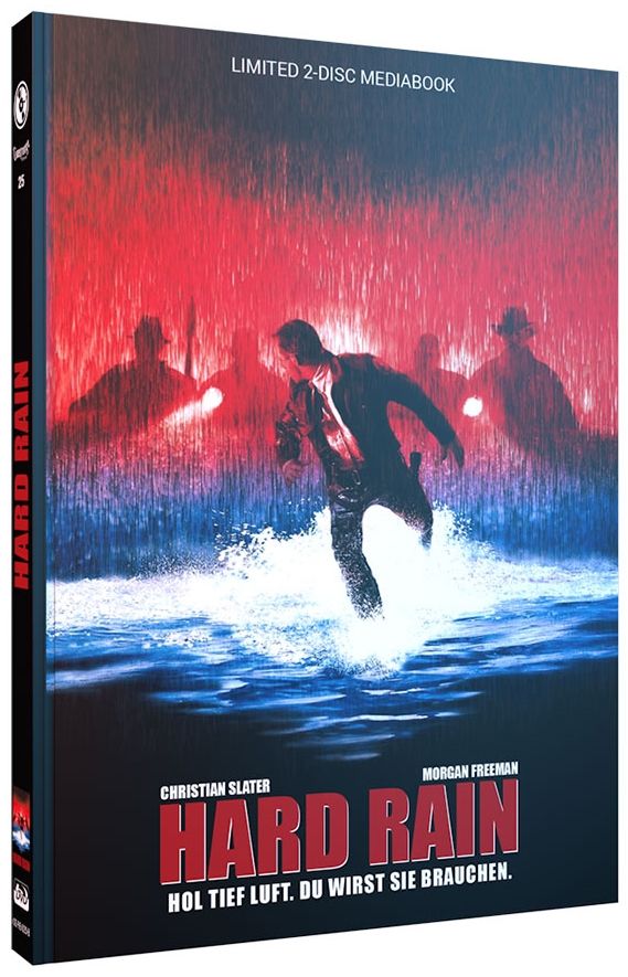 Hard Rain (Lim. Uncut Mediabook - Cover B) (DVD + BLURAY)