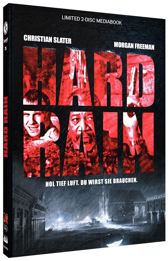 Hard Rain (Lim. Uncut Mediabook - Cover D) (DVD + BLURAY)